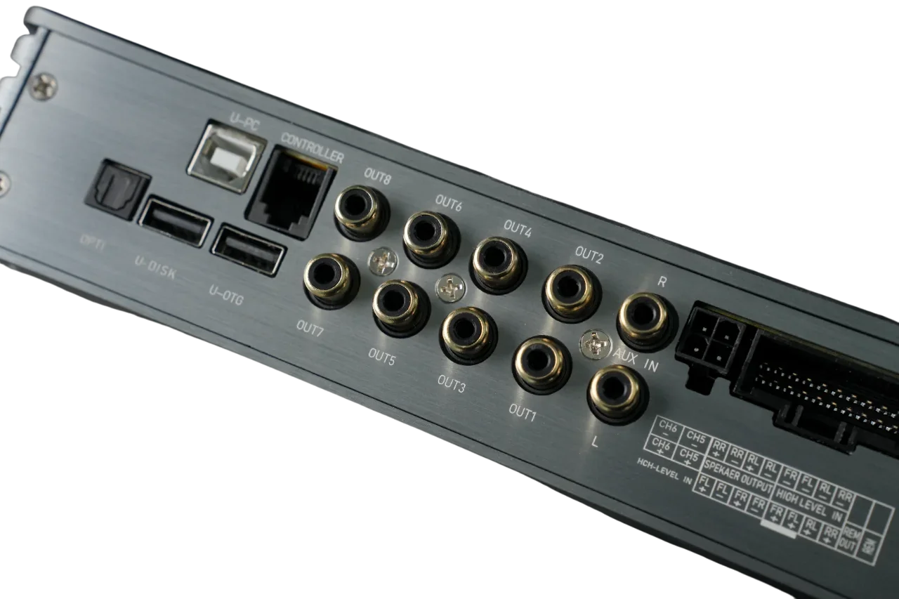 Rainbow Audio EL-PA6.8 8 Kanal DSP Amfi | Profesyonel Araç Ses İşlemcisi - Görsel 3