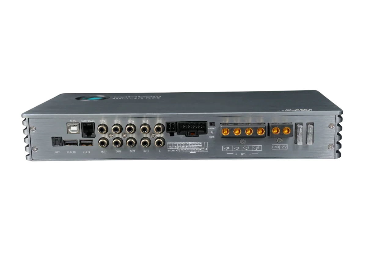 Rainbow Audio EL-PA6.8 8 Kanal DSP Amfi | Profesyonel Araç Ses İşlemcisi - Görsel 4